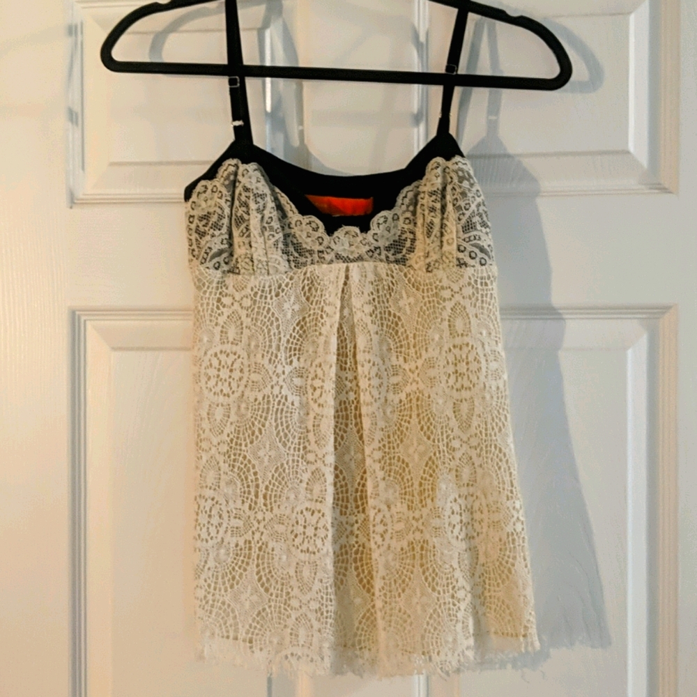 Cynthia Steffe Lace Top Size 2